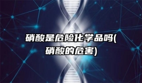 硝酸是危險化學品嗎(硝酸的危害)